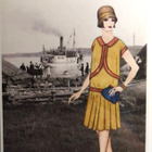 kortti ** Muotia 1920-1930-luvuilta - eril. taittokortteja - pikkukuva 1