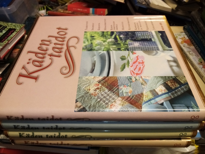 KÄDEN TAIDOT 1-4 KOKO SARJA!! (EI POSTIKULUJA)