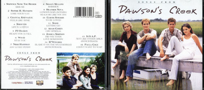 DAWSON´S CREEK . CD-LEVY . SONGS FROM DAWSON´S CREEK