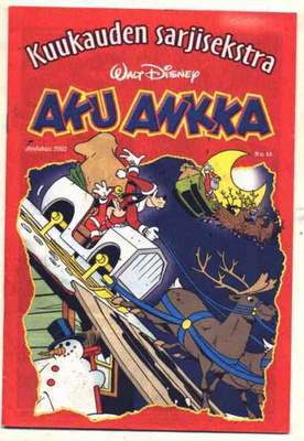Aku Ankka Kuukauden Sarjisekstra 44 Joulukuu 2002