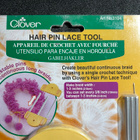 Clover pitsihaarukkalaite- Hair Pin Lace Tool - pikkukuva 3