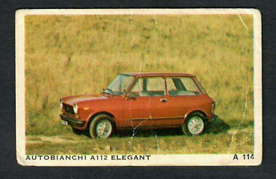Keräilykuva - Dandy A 114 - Autobianchi A112 Elegant