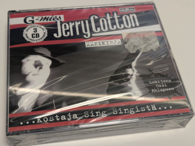 Jerry Cotton - Kostaja Sing Singistä (3CD) UUSI!! Äänikirja