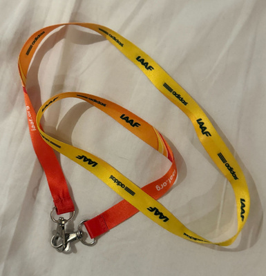 AVAINNAUHA / LANYARD - IAAF YLEISURHEILU