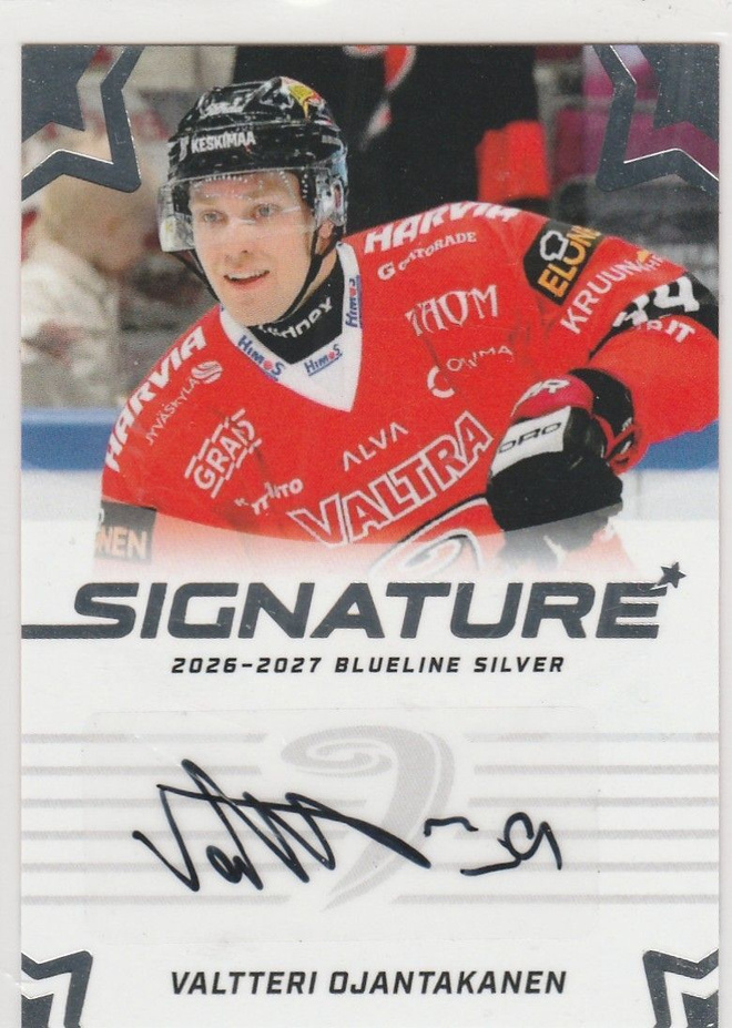2026/27 Bluelinen Silver signature Ojantakanen , JYP