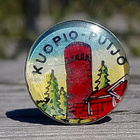 Kuopio - Puijo matkaulumerkki. Halkaisija - 18 mm. - pikkukuva 4