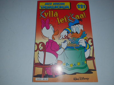 Aku Ankan taskukirja 221 Kyllä leikkaa