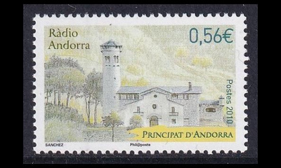 Andorra Fr 716 ** Radio (2010)