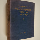 Edw. A. ym. Wegelius : Talonrakennustekniikan käsikirja 2 - pikkukuva 1