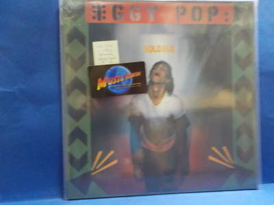IGGY POP - SOLDIER - M-/M- EU 2016 REISSUE LP