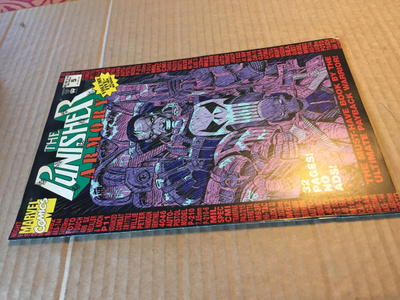 MARVEL THE PUNISHER ARMORY 5/1992 HYVÄ