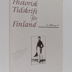 Raimo Savolainen : Historisk Tidskrift för Finland 2/1992 - pikkukuva 1