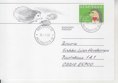 1990 Siili ehiökortti