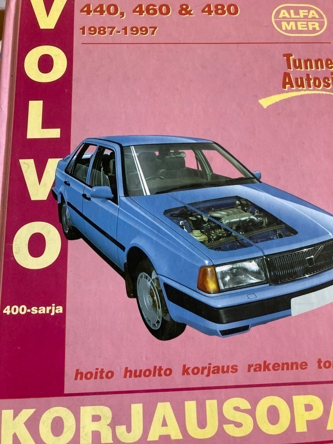 VOLVO 440, 460 & 480 1987-97 KORJAUSOPAS