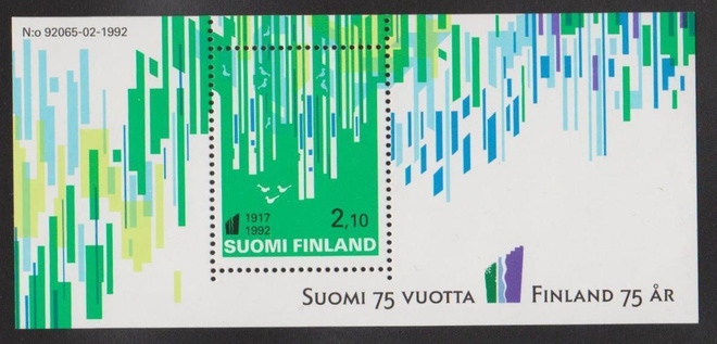 1992 Suomi 75 vuotta BL9 **