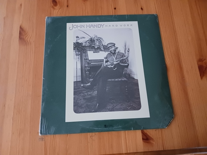 John Handy – Hard Work lp orig 1976 Jazz Saeled