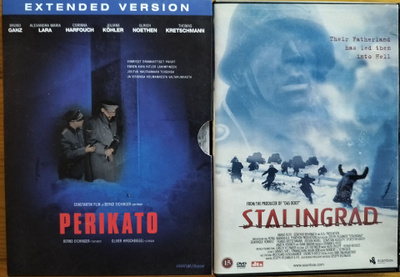 STALINGRAD ja PERIKATO SOTAELOKUVAT DVDnä