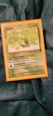 Oddish #63 Pokemon Team Rocket common card