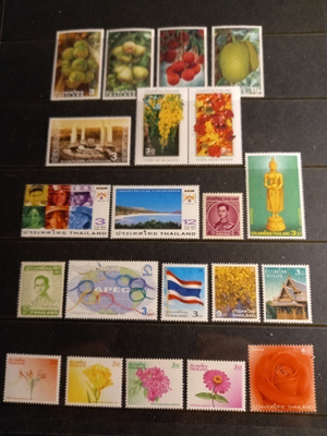 THAIMAA suuri levyllinen postituoreita - 21 erilaista **