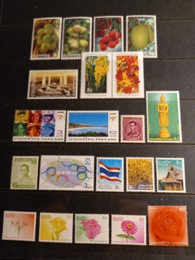THAIMAA suuri levyllinen postituoreita - 21 erilaista **