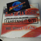 ZACK DE LA ROCHA - WE WANT IT ALL PROMO CD SINGLE - pikkukuva 1