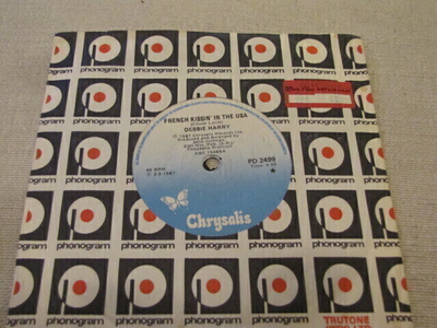 Debbie Harry French kissin' in the usa 7 45 Etelä-Afrikka'87