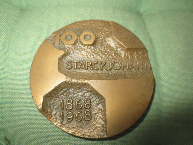 Starkjohan  Pronssimitali 100 vuotta