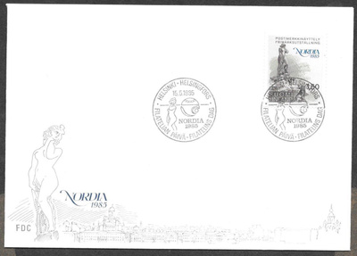 Nordia 1985 FDC (LAPE 957)