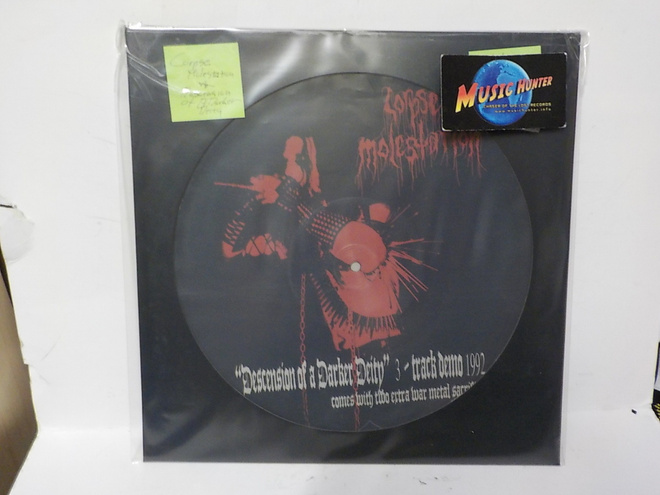 CORPSE MOLESTATION - DESCENSION OF A... M- PIC VINYL 12"