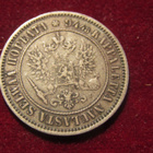 1 markka 1890 - pikkukuva 2