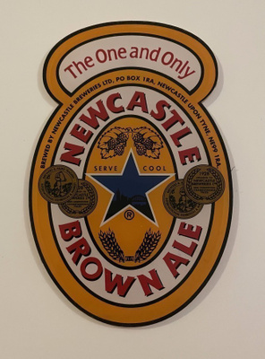 NEWCASTLE BROWN ALE  -olutmainos