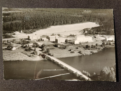 Postikortti Hyrynsalmi 1964 Karhumäki Alkup.Mallikappale