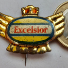 VANHA Merkki Excelsior Moottoripyörät Saksa 1950-l - pikkukuva 1