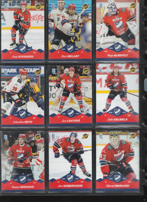 HIFK peruskortit+peruserkkarit Team Setti Blueline 26-27