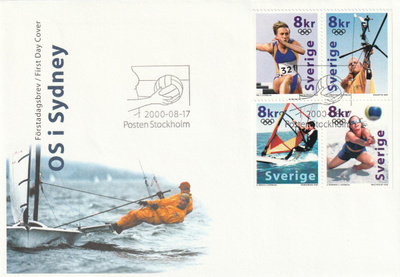 RUOTSI 2000 Fa 2205/08 FDC KUORI
