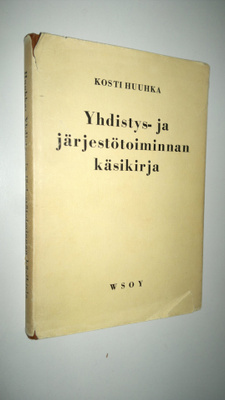 Kosti Huuhka : Yhdistys- ja järjestötoiminnan käsikirja