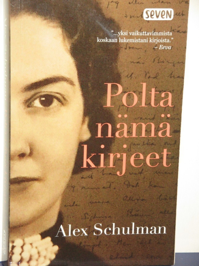 Alex Schulman : Polta nämä kirjeet