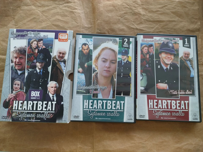 Heartbeat - Sydämen asialla 1-2 kaudet (DVD) (6 levyä)