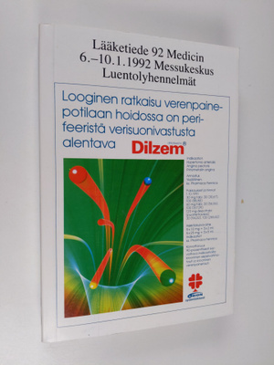 Lääketiede 92 Medicin 6.-10.1.1992 Messukeskus : Luentoly...