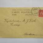 1913 Wörå SV 4 kop kortti Ruotsiin - pikkukuva 1