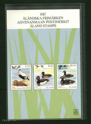 Ahvenanmaa  Postimerkkien vuosilajitelma v 1987