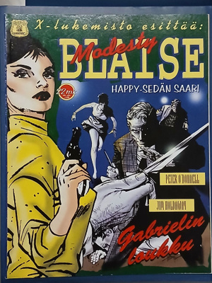 X-lukemisto esittää: Modesty Blaise : Gabrielin loukku - Hap