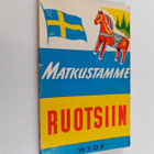 Ib Withen : Matkustamme Ruotsiin : pieni matkaopas - pikkukuva 1