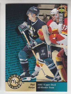 Paul Kariya UD collectors choise.