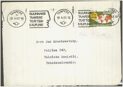 1966 UNESCO kirje CSR:ään