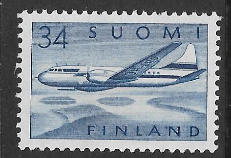 Yleismerkki 34mk 1959 (LAPE 498) **