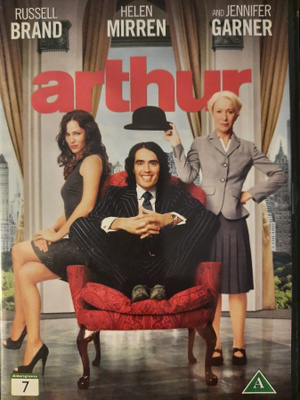 ARTHUR DVD (Helen Mirren, Russel Brand& Jennifer Gardner)
