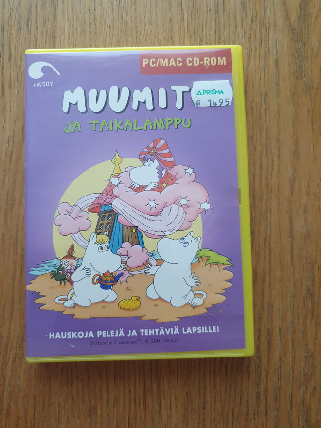 Muumit ja taikalamppu PC-peli