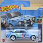 Ford Escort I RS1600 Sedan 2D Baby-Blue 1970 Hot Wheels 1:64 - pikkukuva 1