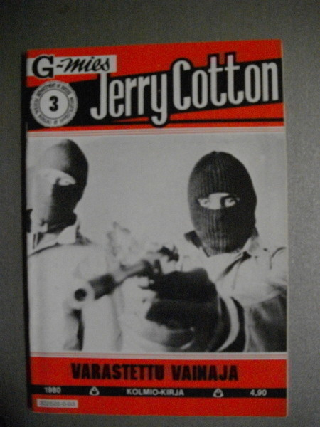 Jerry Cotton 3/1980: Varastettu vainaja (16.3)